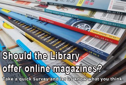 Library Conducting Magazine Survey