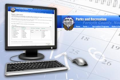New Online Reservations System for Forsyth County Parks and Recreation