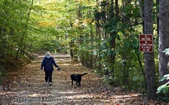Trail around Salem Lake