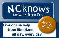 NC Knows - Live online help from librarians.