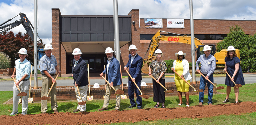 Ground is broken on new Tanglewood Clubhouse