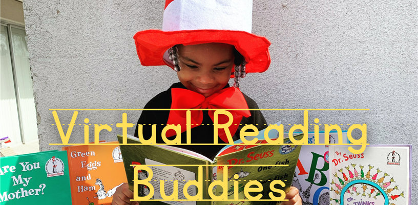 Virtual Reading Buddies are Available for Children in Grades 1-4
