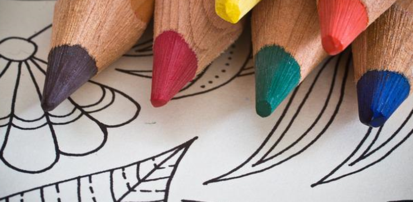 Relax and connect at our Color & Coffee program