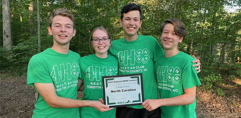 4-H Team Places 3rd in the Nation